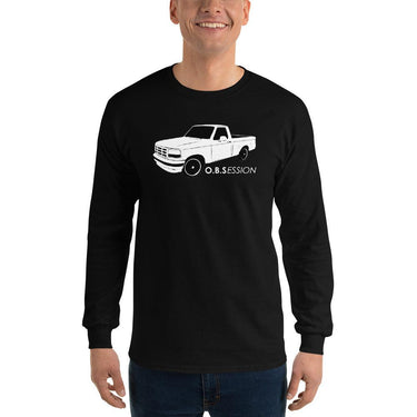 OBS Truck Long Sleeve Shirt Based On Single Cab F150 in black